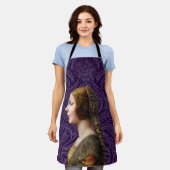 Tablier Leonardo da Vinci Portrait La Bella Principessa (Porté)
