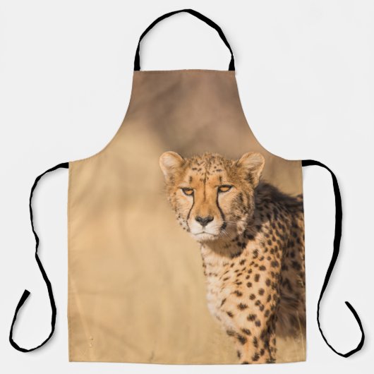 TABLIER LEOPARD PORTRAIT (Recto)
