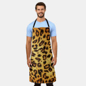 Tablier Leopard tendance : Motif de design de peau. (Porté)