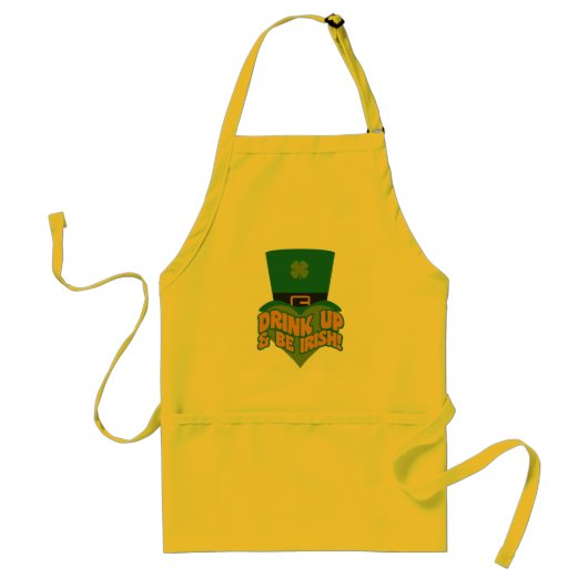 Tablier Leprechaun - choisir style et couleur (Devant)