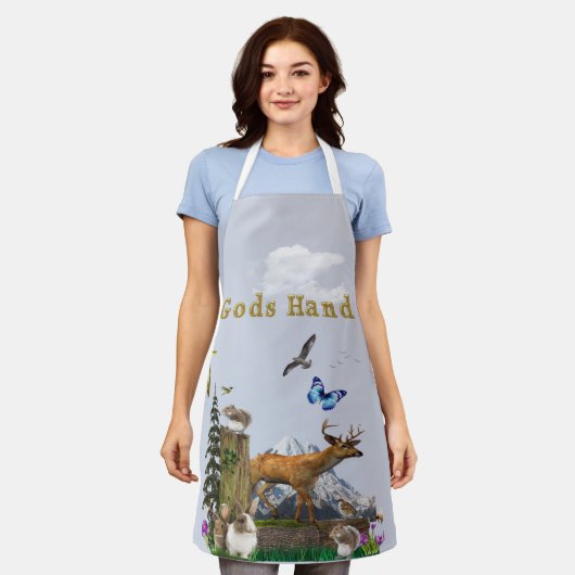 Tablier Les animaux mignons (Porté)