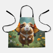 Tablier "Les batteuses : Le Cochon De Guinée prend son env (Recto)