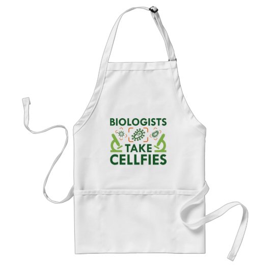 Tablier Les biologistes prennent des cellules (Devant)