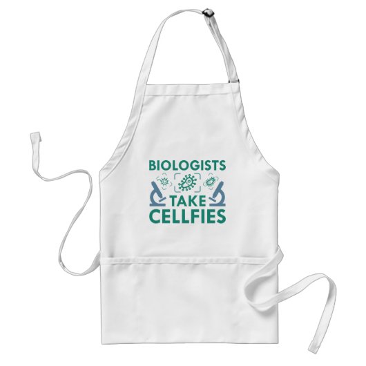 Tablier Les biologistes prennent des cellules (Devant)