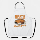 Tablier Les Brits savent comment manger sur Thanksgiving T (Recto)