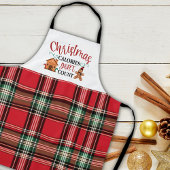 Tablier Les calories de Noël amusantes ne comptent pas