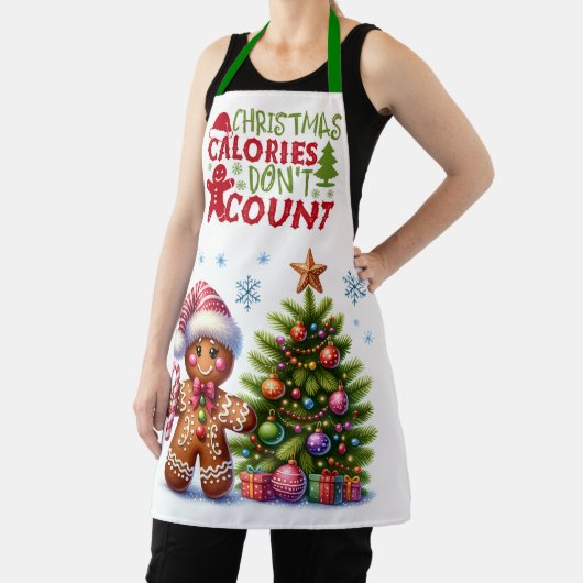 Tablier Les calories de Noël ne comptent pas (Insitu)