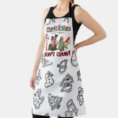 Tablier Les calories de Noël ne comptent pas Apron (Insitu)