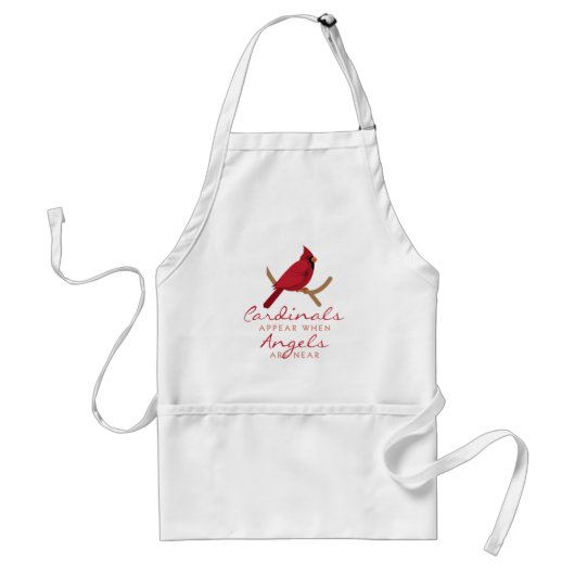 Tablier Les cardinaux apparaissent (Devant)