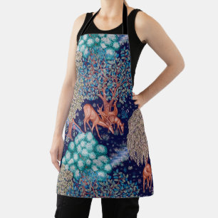 Tablier Les cerfs dans la forêt, William Morris