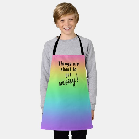 Tablier Les choses sont sur le point de s'embrouiller ! Ar (Porté)