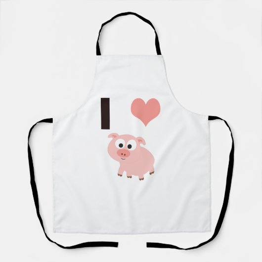 Tablier Les cochons (Recto)
