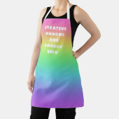 Tablier Les créateurs sont rarement Tidy Rainbow Apron (Insitu)