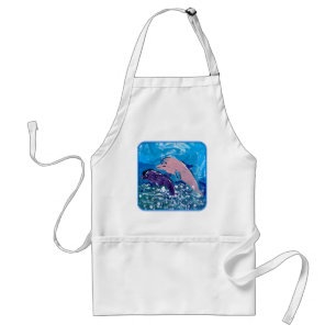Tablier Les dauphins "L'art des enfants"