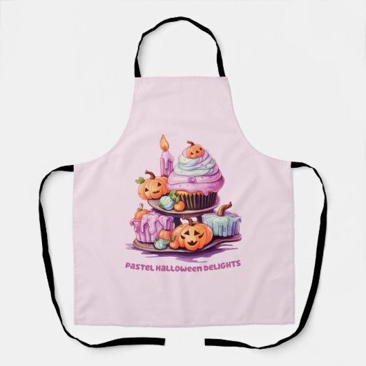 Tablier Les délices du Pastel Halloween (Recto)