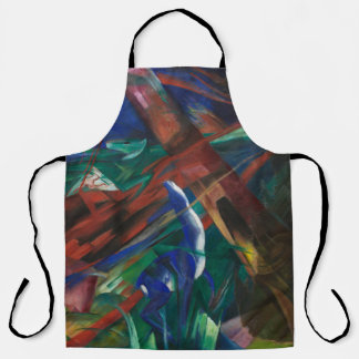 Tablier Les destins des animaux par Franz Marc Apron