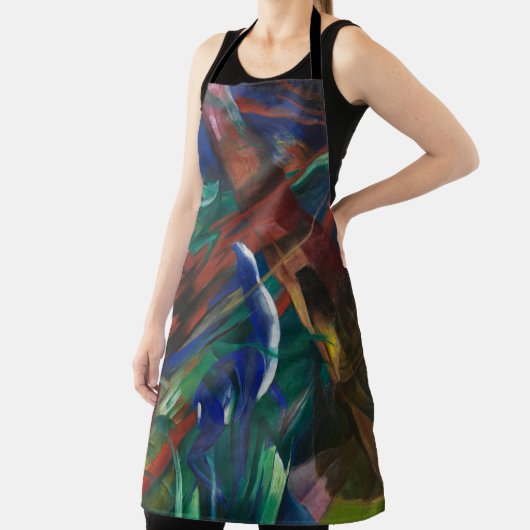 Tablier Les destins des animaux par Franz Marc Apron (Insitu)