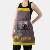 Tablier Les ennuis arrivent / Anti Trump, (Insitu)