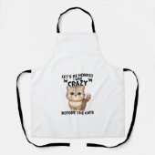 Tablier Les femmes bonbons donnent-moi juste des chats amu (Recto)