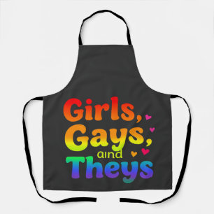 Tablier Les filles, les gays, et ils sont LGBT Pride Mois