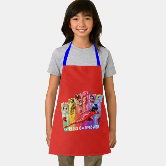 Tablier Les filles miraculeuses | Chaque fille est un supe (Insitu)