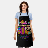 Tablier Les filles veulent juste avoir une nostalgie amusa (Porté)