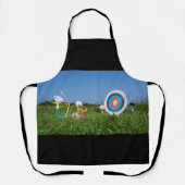 Tablier Les fubby qui tirent à l'arc sont dans l'herbe (Recto)