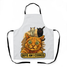 Les gars, je suis cuit ? Mème de chat drôle, réact