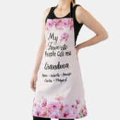 Tablier Les gens préférés m'appellent grand-mère | Nom des (Insitu)