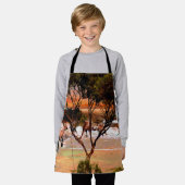 Tablier "Les houblons côtiers : Kangaroos sur la rive du p (Porté)