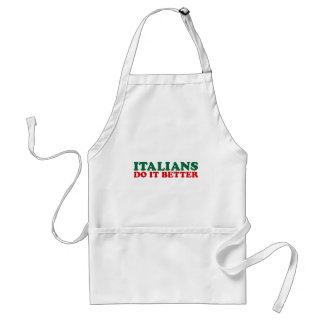 Tablier Les Italiens font mieux