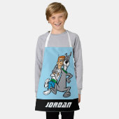 Tablier Les Jetsons | George & Astro | Ajouter Votre Nom (Porté)