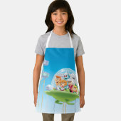 Tablier Les Jetsons | La Voiture Volante Familiale (Insitu)