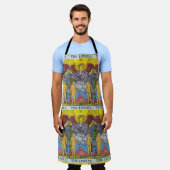 Tablier Les Lovers Tarot Card Tarots Lecture (Porté)