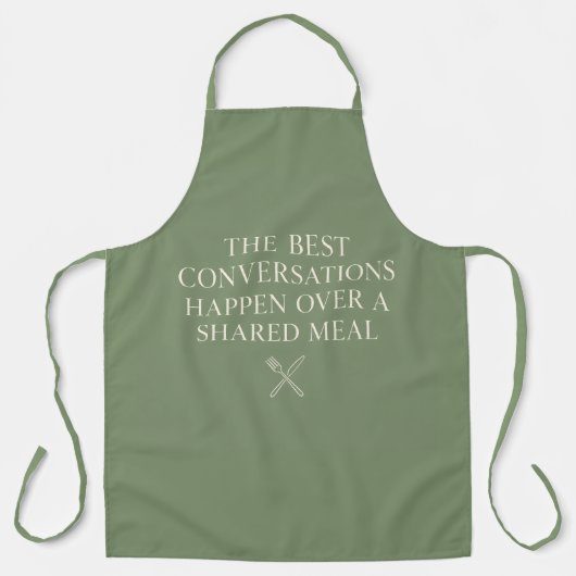 Tablier Les meilleures conversations (Recto)
