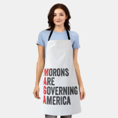 Tablier Les morons dirigent l'Amérique 4 juillet (Porté)