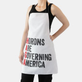 Tablier Les morons dirigent l'Amérique 4 juillet (Insitu)