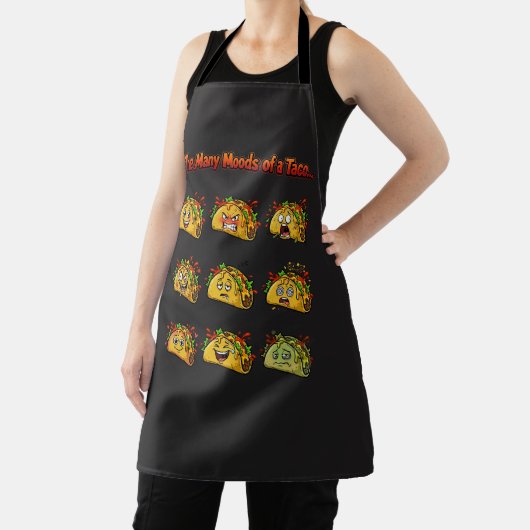 Tablier Les multiples humeurs d'un Taco (Insitu)