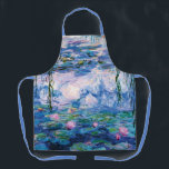 Tablier Les nénuphars de Monet<br><div class="desc">L’Eau de Monet. 
Visitez mon magasin pour un design plus intéressant et plus de choix de couleurs => zazzle.com/iwheels*</div>