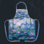 Tablier Les nénuphars de Monet<br><div class="desc">L’Eau de Monet.
Visitez mon magasin pour un design plus intéressant et plus de choix de couleurs => zazzle.com/iwheels*</div>
