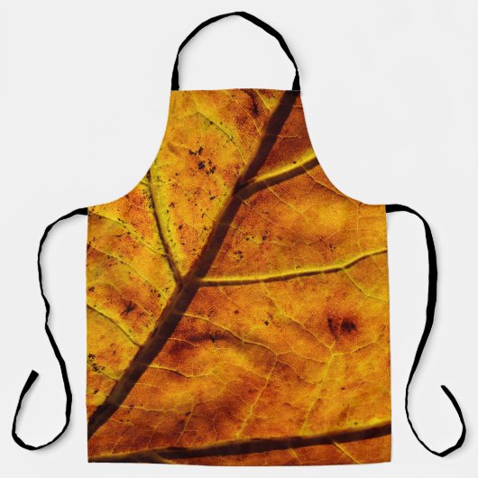 Tablier Les nervures foliaires tombent de texture (Recto)