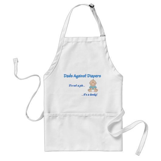 Tablier Les papas contre les diaphes (Devant)