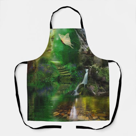 Tablier Les papillons sont libres de voler (Recto)