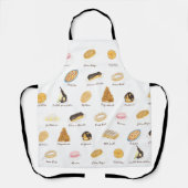 Tablier Les Pâtisserie Françaises (Recto)