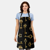 Tablier Les Patters de Seamless avec Golden Keys (Porté)