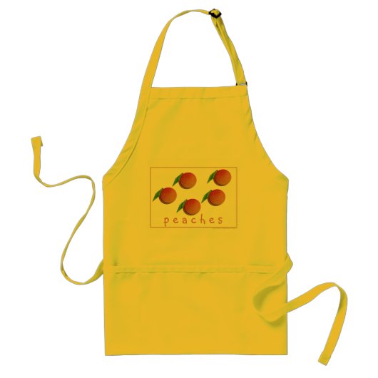 Tablier Les pêches (Devant)