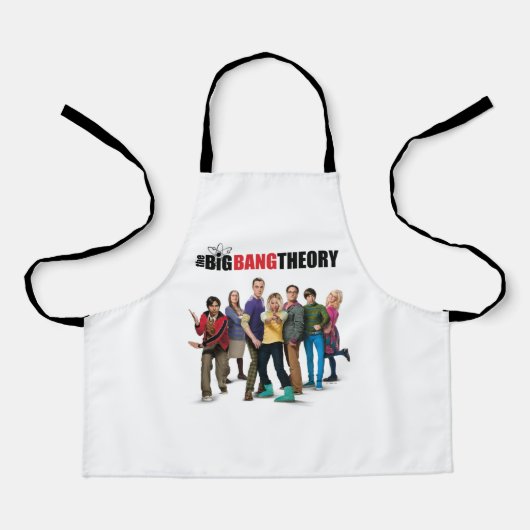 Tablier Les personnages de la théorie du Big Bang (Recto)