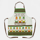 Tablier Les petites voix deviennent plus amusantes (Recto)