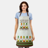 Tablier Les petites voix gagnent plus de filles (Porté)