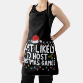 Tablier Les Plus Probables D'Accueillir Les Jeux De Noël F (Insitu)